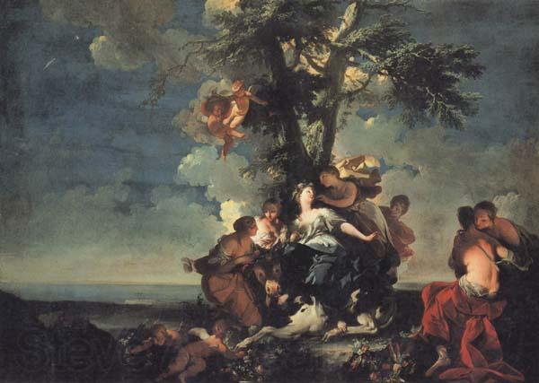 Giovanni Domenico Ferretti The Rape of Europa France oil painting art